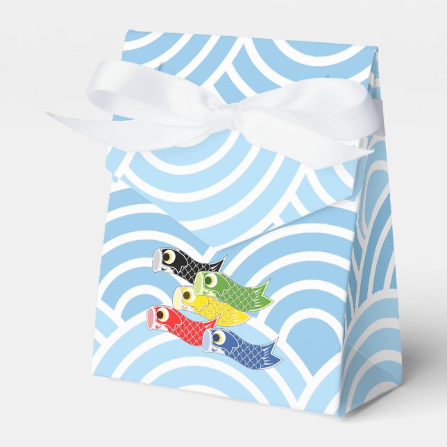 Kodomo-no-hi Carp Streamers Favor Box (Front Side)