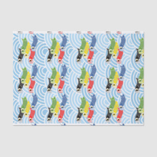 Kodomo-no-hi Carp Streamers Tissue Paper