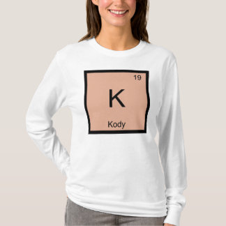 Kody Name Chemistry Element Periodic Table T-Shirt