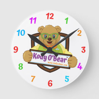 Kody O'Bear Wall Clock