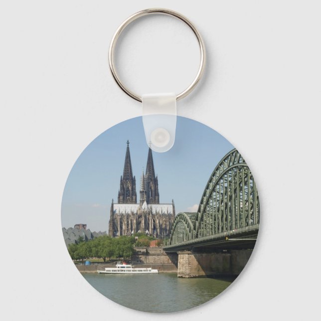 Koeln (Cologne) in Germany Keychain (Front)