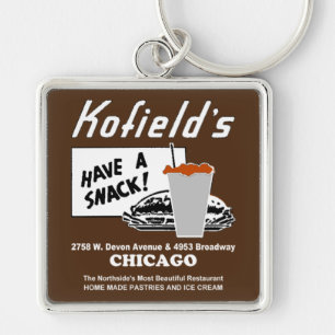 Kofield's Restaurant, Chicago Keychain