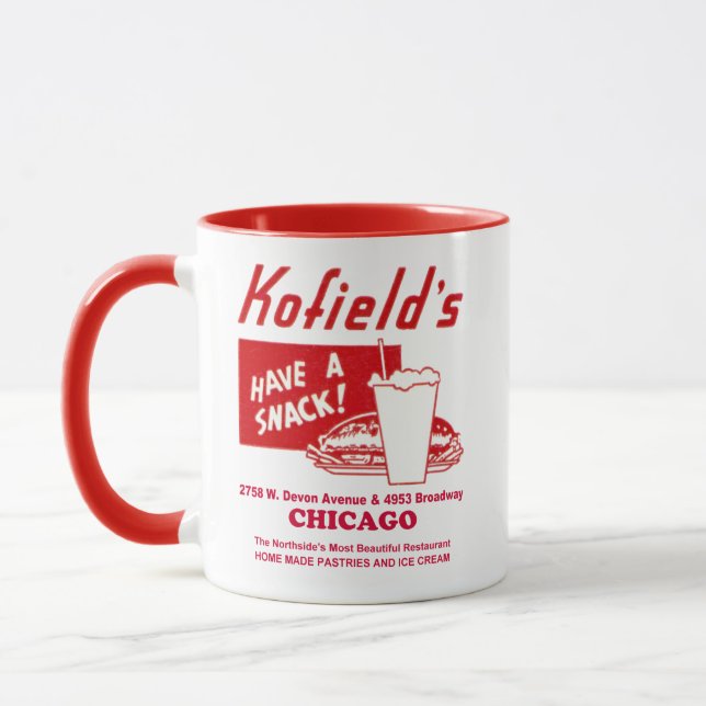 Kofield's Restaurant, Chicago Mug (Left)
