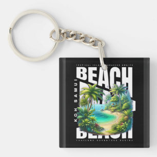 Koh Samui Island Thailand Keychain