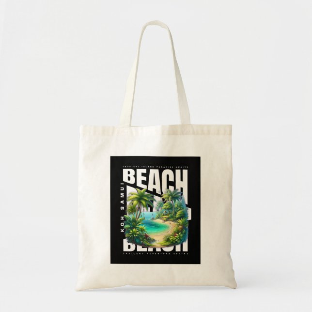 Koh Samui Island Thailand Tote Bag (Front)