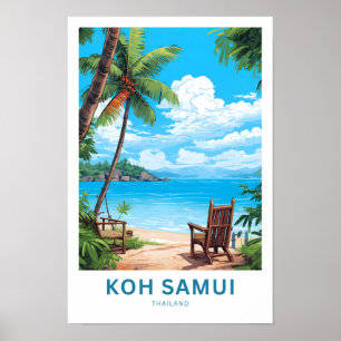 Koh Samui Thailand Travel Print