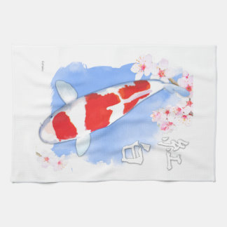 Kohaku Koi Kitchen Towel