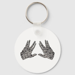 Kohen Hands Keychain