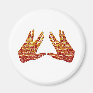 Kohen Hands Magnet