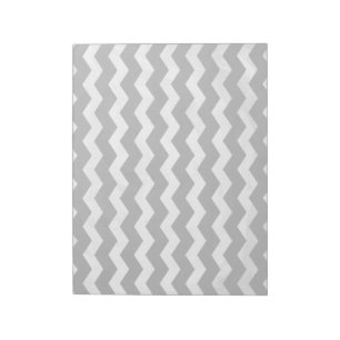 Kohl Black Chevron Pattern Notepad