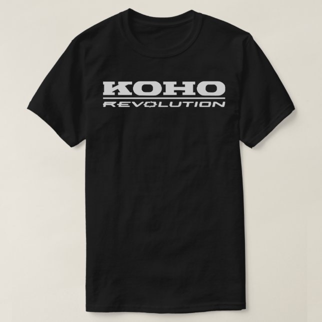 Koho Revolution Retro Ice Hockey Logo T-Shirt (Design Front)