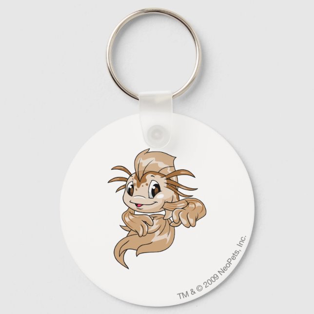 Koi Brown Keychain (Front)