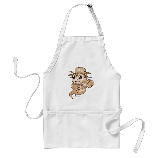 Koi Brown Standard Apron (Front)