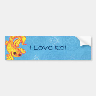 Koi Bumper Sticker