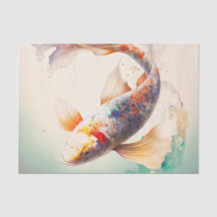 KOI CARP decorative fish decoupage paper