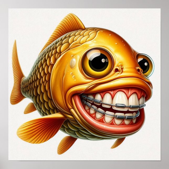 Koi Carp - Impression d'art d'archives (Devant)