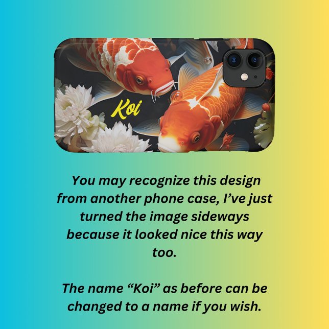 Koi carp iPhone / iPad case (Creator Uploaded)