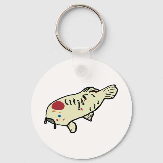 Koi Carp Keychain (Front)