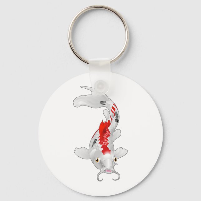 koi carp keychain (Front)