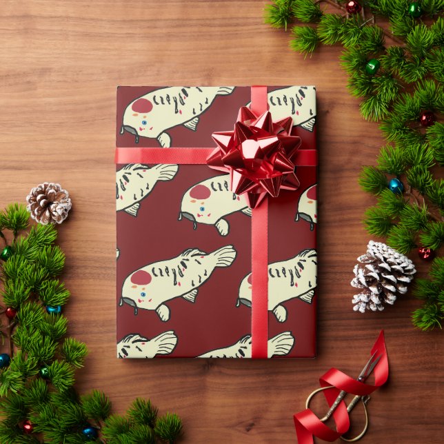 Koi Carp Wrapping Paper (Holiday Gift)