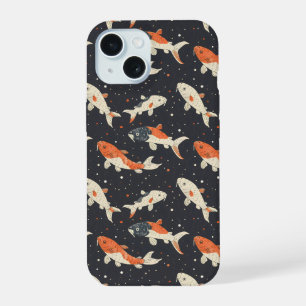 Koi Carps Pattern iPhone 15 Case