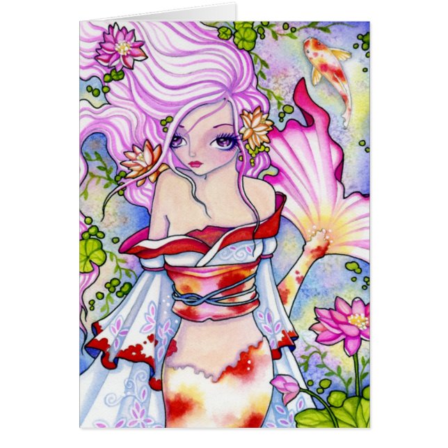 Koi - carte vierge (Devant)