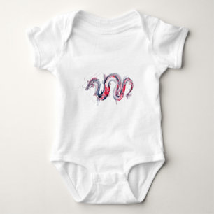 Koi Dragon Baby Bodysuit