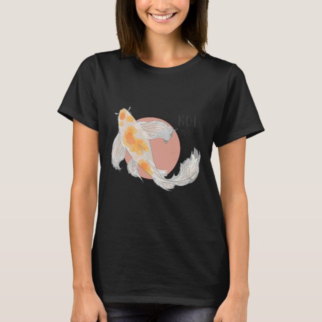 Koi Fish Art T-Shirt (Front)