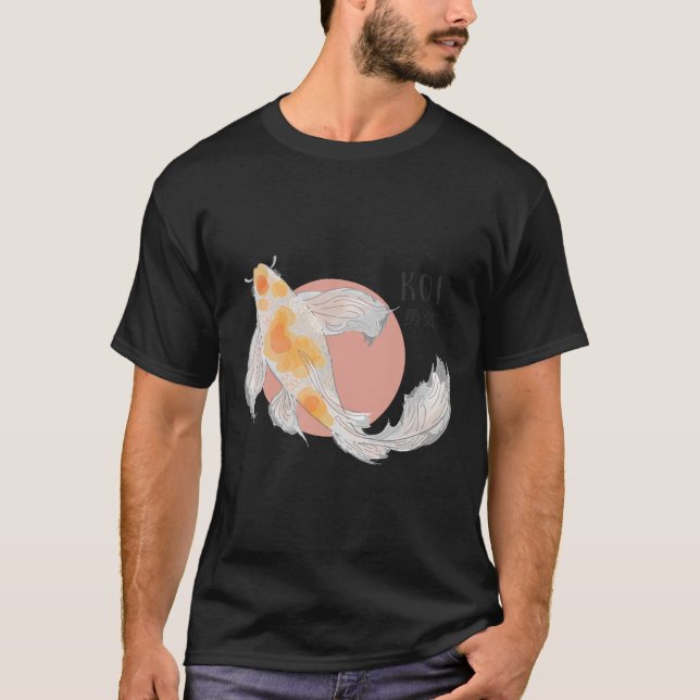 Koi Fish Art T-Shirt (Front)
