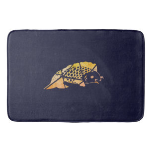  Koi Fish  Bath Mat