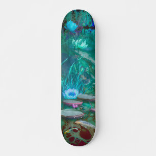 Koi Fish "BORN OF DRAGONFLY" Skateboard