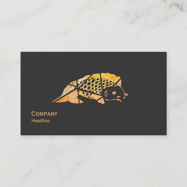 Koi Fish Carte de visite (Devant)