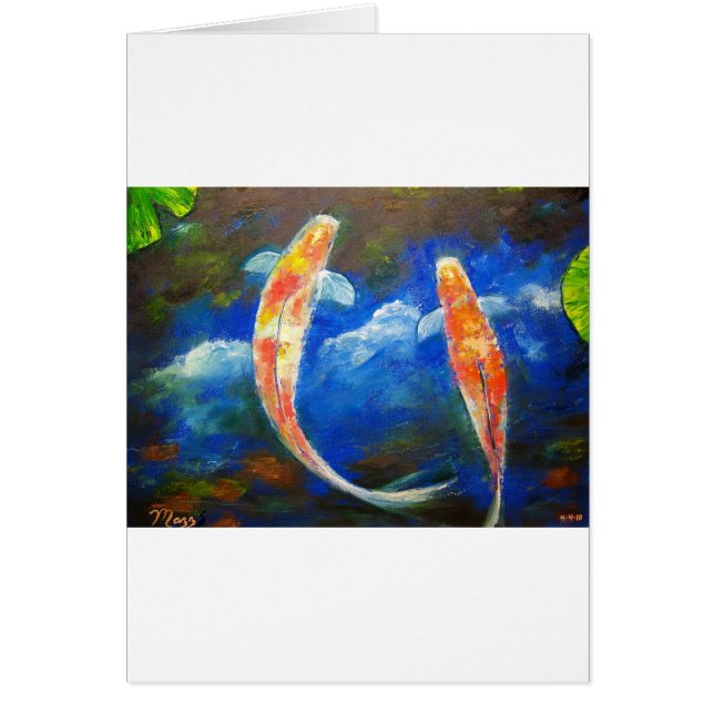 Koi Fish Cloud Reflections (Front)