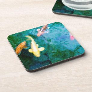 Koi Fish Coaster