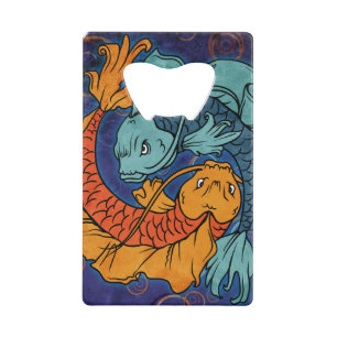 Koi Fish Credit Card Bottle Opener