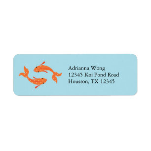 Koi Fish Étiquette