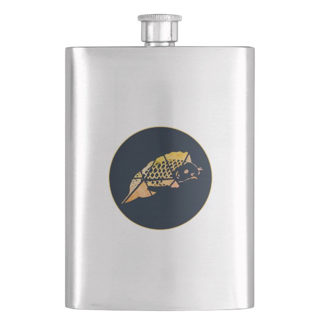 Koi Fish Flask (Front)