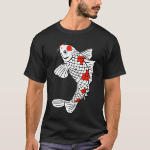 Koi Fish  For Japanese Pond Owner Lucky Red Jumpin T-Shirt
