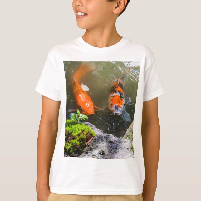 Koi fish in a pond T-Shirt (Front)