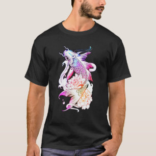 Koi Fish Japanese Watercolor T-Shirt