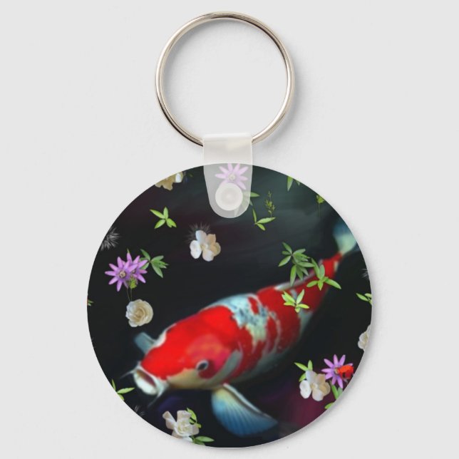 Koi Fish Keychain (Front)
