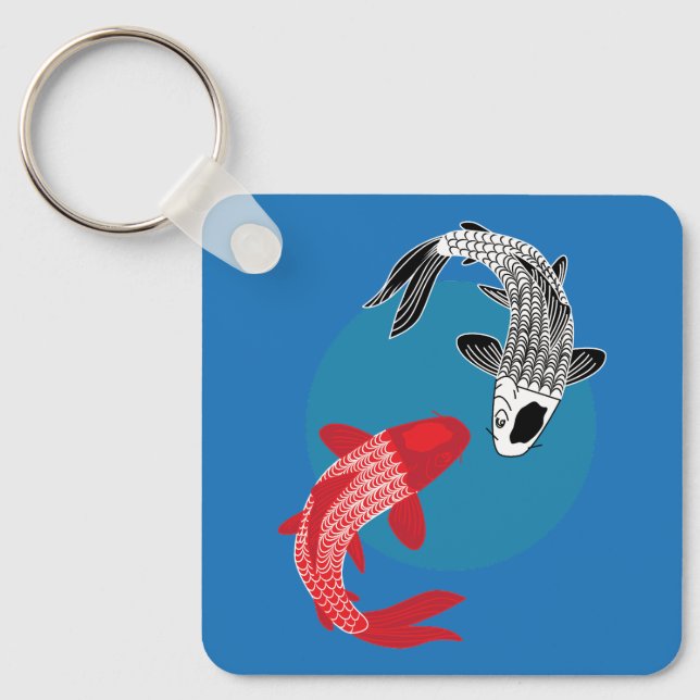 Koi Fish Keychain (Front)