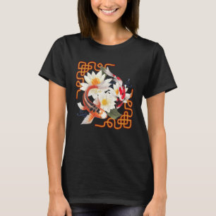 Koi Fish Koi Breeder Zen Garden Motif Koi Carp And T-Shirt