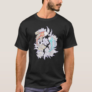 Koi Fish Nashikigoi Beautiful Carp Japanese Cultur T-Shirt