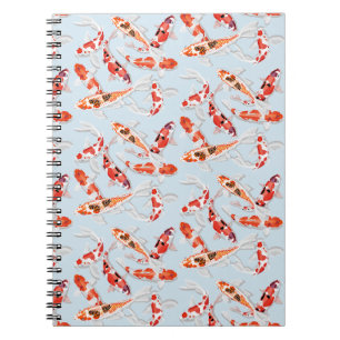 Koi fish notebook