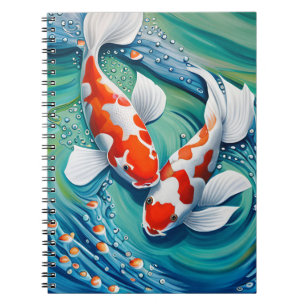Koi fish  notebook