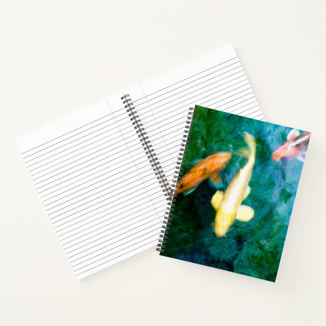 Koi Fish Notebook (Inside)