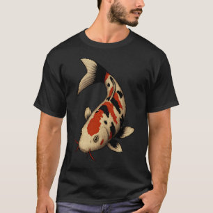 Koi Fish - Pixel Art - 8bit graphics 16bit graphic T-Shirt