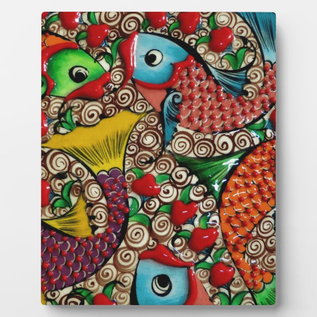 Koi Fish Plaque (Front)