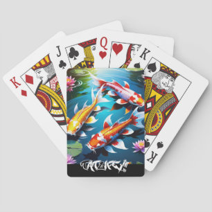 Koi Fish Playing Cards